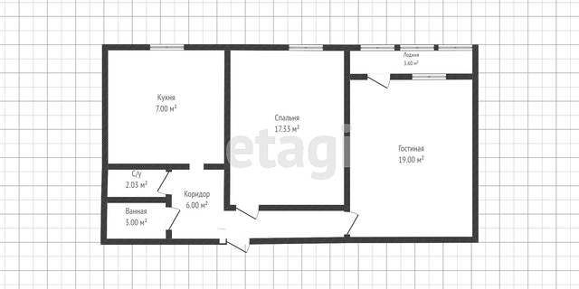 Продажа 2-комнатной квартиры, Саратов, Саратовская область,  Энгельс