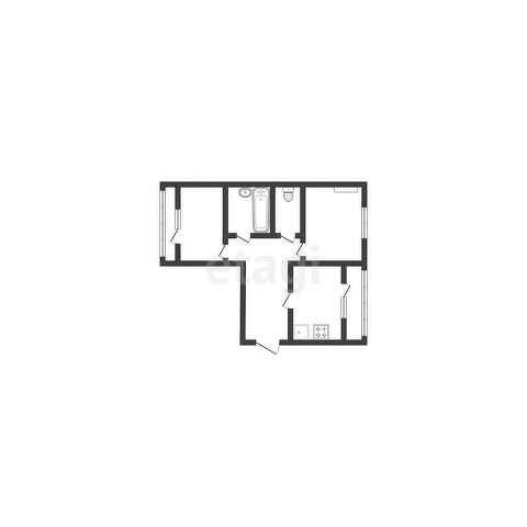 Продажа 2-комнатной квартиры, Саратов, Саратовская область,  Энгельс