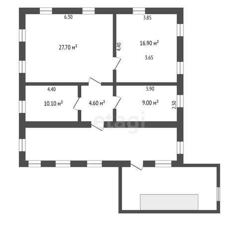 Продажа дома, 149м <sup>2</sup>, 13 сот., Саратов, Саратовская область,  