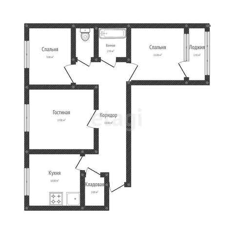 Продажа 3-комнатной квартиры, Саратов, Саратовская область,  Энгельс