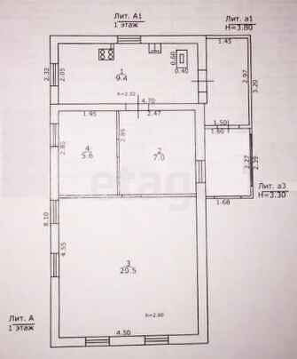 Продажа дома, 123м <sup>2</sup>, 4 сот., Саратов, Саратовская область,  Кировский