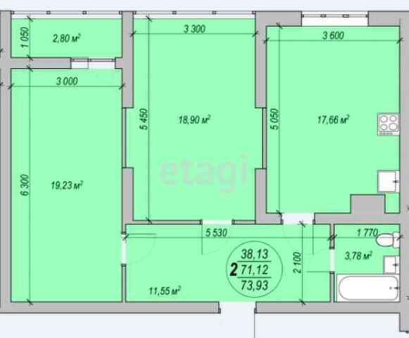 Продажа 2-комнатной квартиры, Саратов, Саратовская область,  Энгельс
