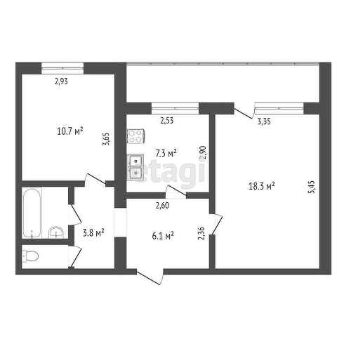 Продажа 2-комнатной квартиры, Саратов, Саратовская область,  Саратов