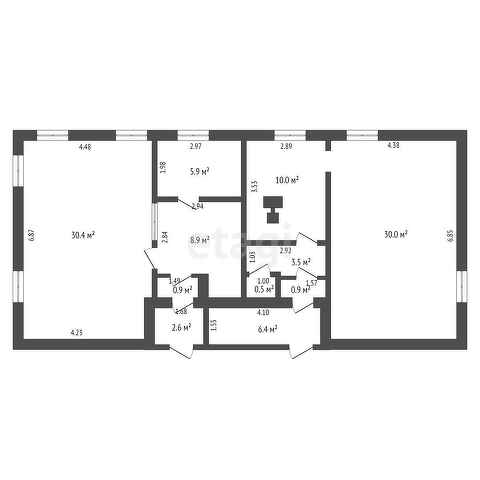 Продажа дома, 172м <sup>2</sup>, 9 сот., Саратов, Саратовская область,  