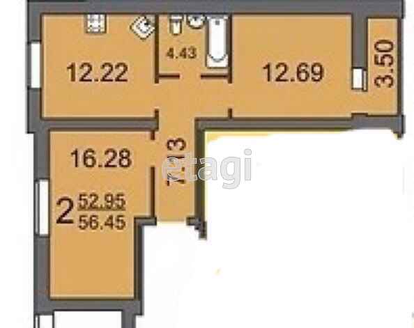 Продажа 2-комнатной квартиры, Саратов, Саратовская область,  Саратов