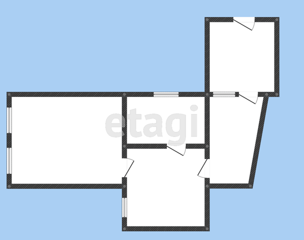 Продажа дома, 52м <sup>2</sup>, 2 сот., Саратов, Саратовская область,  Волжский 