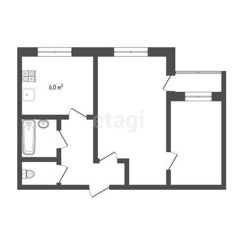 Продажа 2-комнатной квартиры, Саратов, Саратовская область,  Саратов