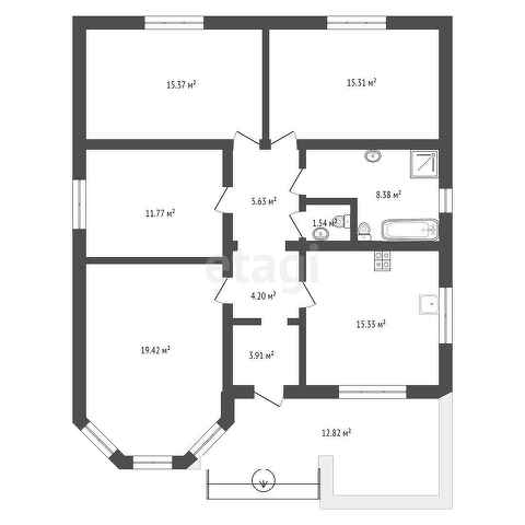 Продажа дома, 135м <sup>2</sup>, 9 сот., Саратов, Саратовская область,  Саратов