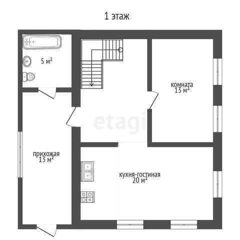 Продажа дома, 95м <sup>2</sup>, 6 сот., Саратов, Саратовская область,  Саратов