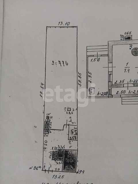 Продажа дома, 55м <sup>2</sup>, 7 сот., Саратов, Саратовская область,  