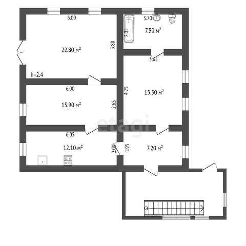 Продажа дома, 149м <sup>2</sup>, 13 сот., Саратов, Саратовская область,  