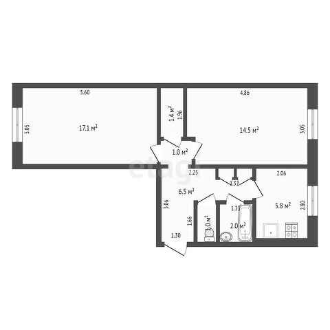 Продажа 2-комнатной квартиры, Саратов, Саратовская область,  Светлый
