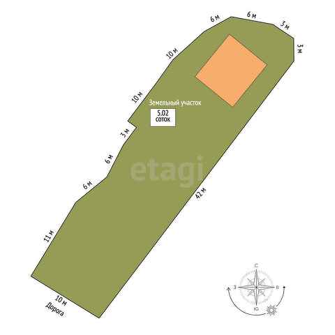 Продажа дома, 35м <sup>2</sup>, 5 сот., Саратов, Саратовская область,  Волжский 