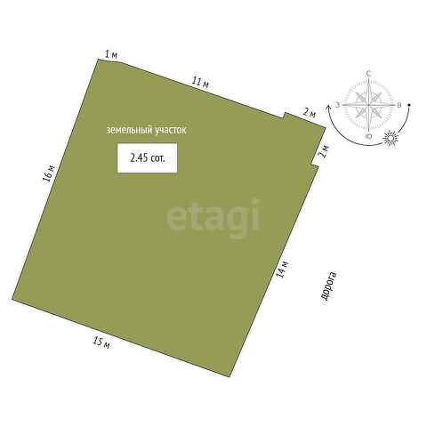Продажа дома, 39м <sup>2</sup>, 2 сот., Саратов, Саратовская область,  Фрунзенский