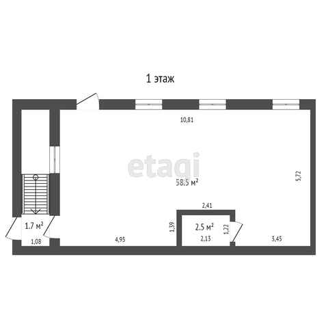 Продажа коммерческой недвижимости, 126м <sup>2</sup>, Ялуторовск, Лизы Чайкиной,  22/1