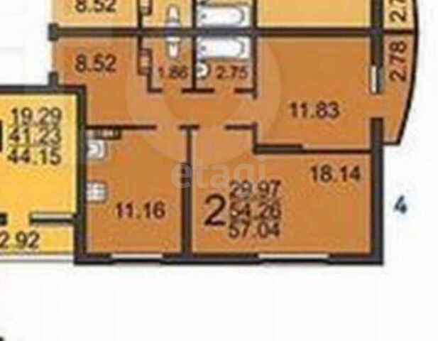 Продажа 2-комнатной квартиры, Саратов, Саратовская область,  Энгельс