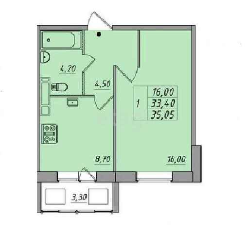 Продажа 1-комнатной квартиры, Саратов, Саратовская область,  Саратов