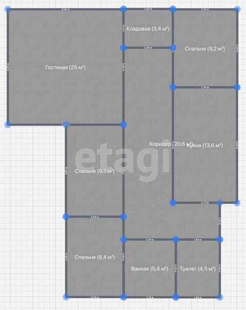 Продажа дома, 133м <sup>2</sup>, 6 сот., Саратов, Саратовская область,  Заводской