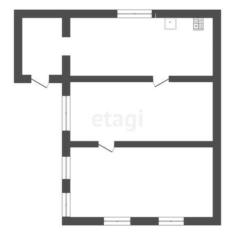 Продажа дома, 49м <sup>2</sup>, 1 сот., Саратов, Саратовская область,  Заводской