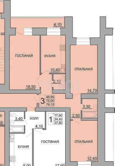 Продажа 3-комнатной квартиры, Саратов, Саратовская область,  Саратов