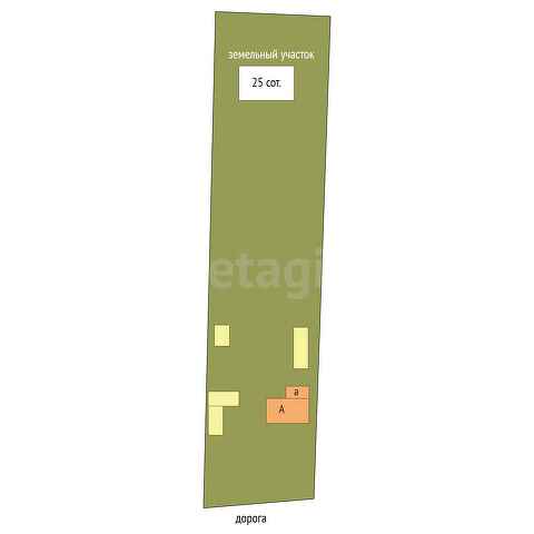 Продажа дома, 46м <sup>2</sup>, 25 сот., Саратов, Саратовская область,  