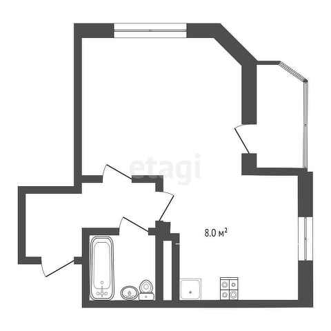 Продажа 1-комнатной квартиры, Саратов, Саратовская область,  Энгельс