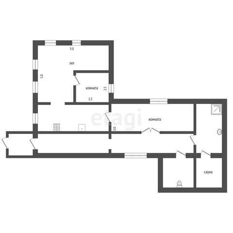 Продажа дома, 92м <sup>2</sup>, 4 сот., Саратов, Саратовская область,  Волжский 