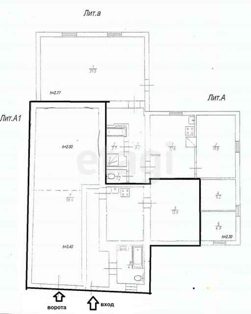 Продажа дома, 81м <sup>2</sup>, 2 сот., Саратов, Саратовская область,  Заводской