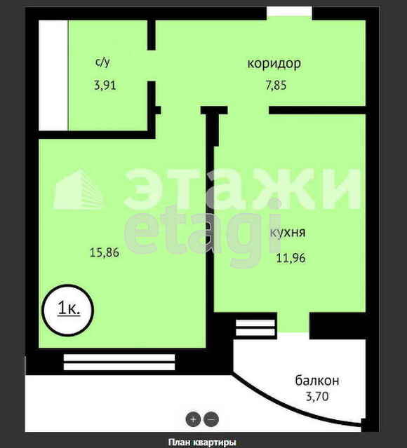 Продажа 1-комнатной квартиры, Саратов, Саратовская область,  Саратов