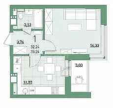 Продажа 1-комнатной квартиры, Саратов, Саратовская область,  Саратов
