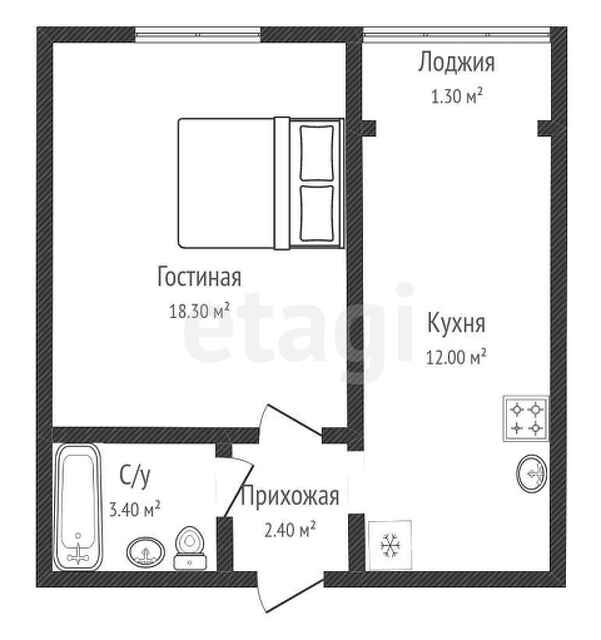 Продажа 1-комнатной квартиры, Саратов, Саратовская область,  Саратов