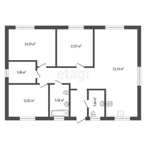 Продажа дома, 105м <sup>2</sup>, 5 сот., Саратов, Саратовская область,  