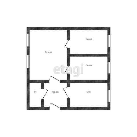 Продажа дома, 110м <sup>2</sup>, 10 сот., Саратов, Саратовская область,  