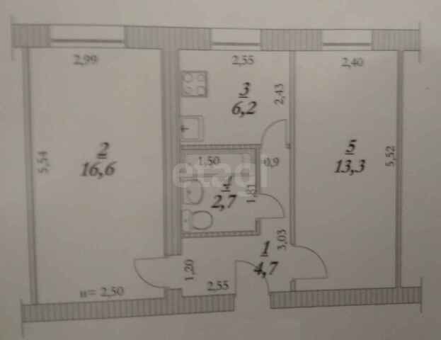 Продажа 2-комнатной квартиры, Саратов, Саратовская область,  Энгельс