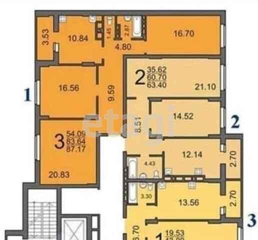 Продажа 3-комнатной квартиры, Саратов, Саратовская область,  Саратов