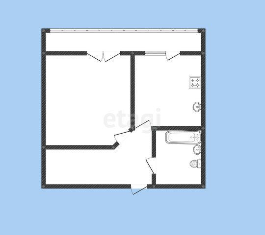 Продажа 1-комнатной квартиры, Саратов, Саратовская область,  Энгельс
