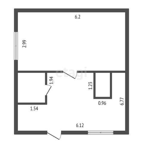 Продажа 3-комнатной квартиры, Емельяново, переулок Чистый,  18б