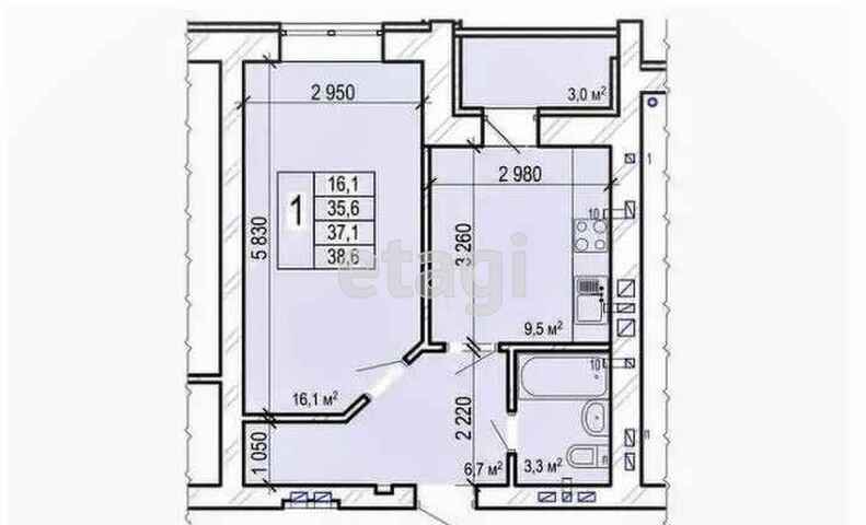 Продажа 1-комнатной квартиры, Саратов, Саратовская область,  Энгельс