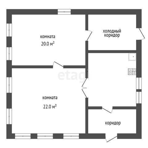 Продажа дома, 69м <sup>2</sup>, 22 сот., Саратов, Саратовская область,  