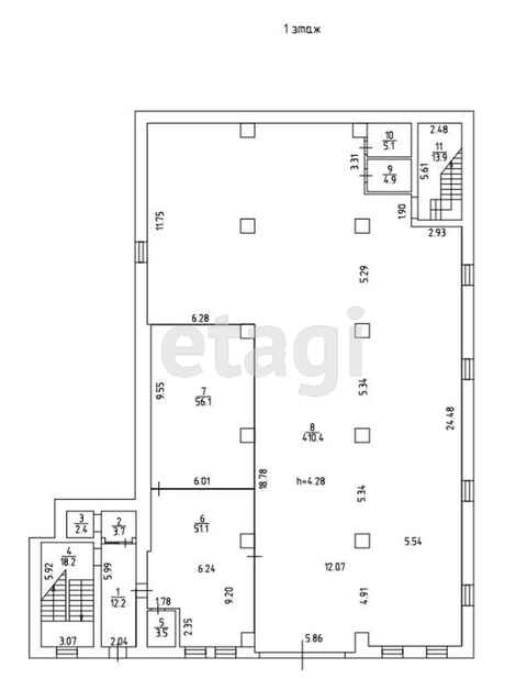 Продажа коммерческой недвижимости, 2288м <sup>2</sup>, Саратов, Саратовская область,  Саратов