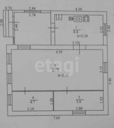 Продажа дома, 40м <sup>2</sup>, 4 сот., Саратов, Саратовская область,  Заводской