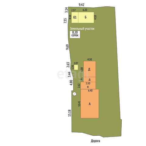 Продажа дома, 81м <sup>2</sup>, 4 сот., Саратов, Саратовская область,  Заводской