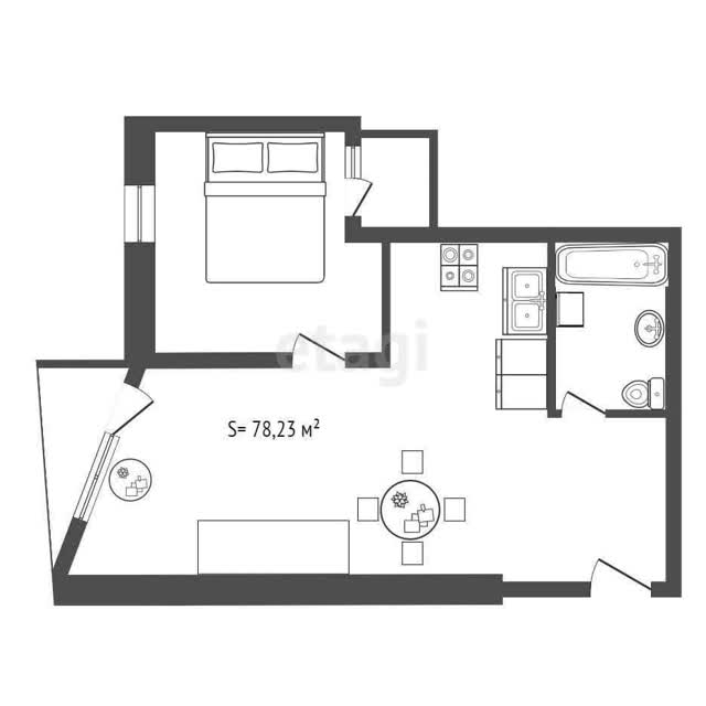 Բնակելի Համալիր "E1 Residence" By ԳՐԱՆԴՇԻՆ Apartments for Sale At Ավան