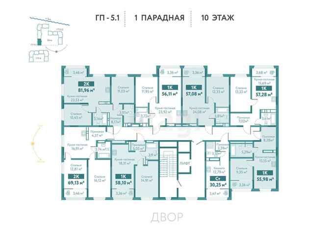  ЖК Акватория, ГП-5.1 (3 очередь) -