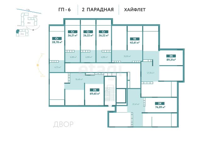  ЖК Акватория, ГП-6 (3 очередь) -
