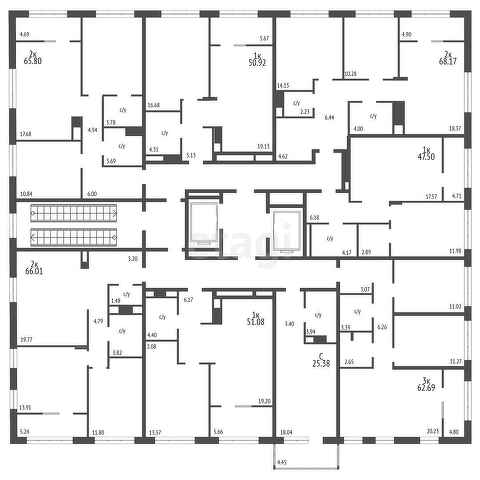  Квартал на Московском, ГП-7, ГП-8, ул. Сергея Джанбровского, д. 17, к. 2 -
