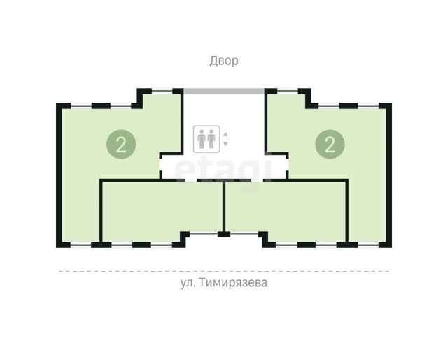  На Гастелло, Дом 2, ул. Тимирязева, 8 корп. 1 -