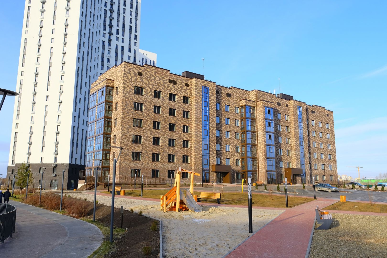 Новостройки из кирпича в Тюмени, 🏢 купить квартиру в кирпичном доме -новостройке