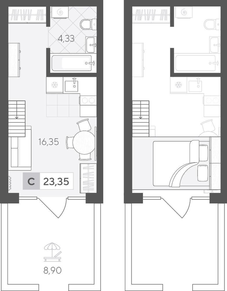 Скандиа. Квартал у Леса