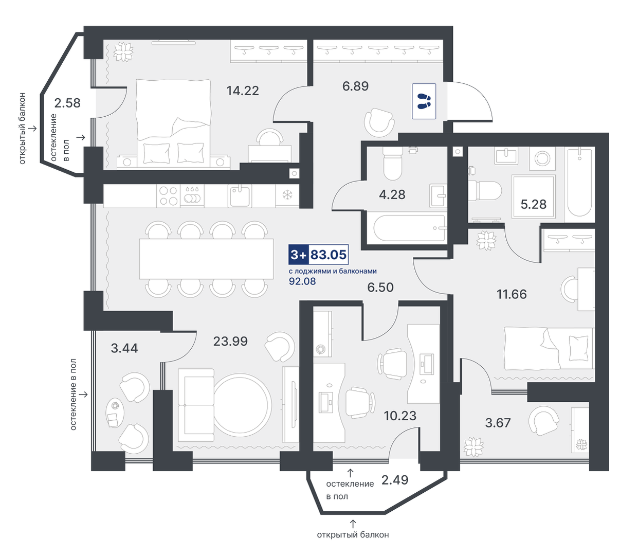 Приятное окружение